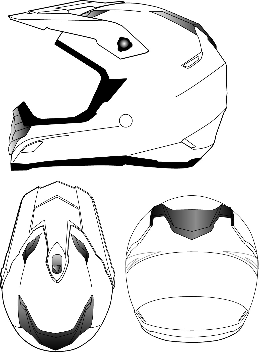 3x bluetooth motorcycle helmets Sena Impulse Flip Up Helmet Matte Black / XL
